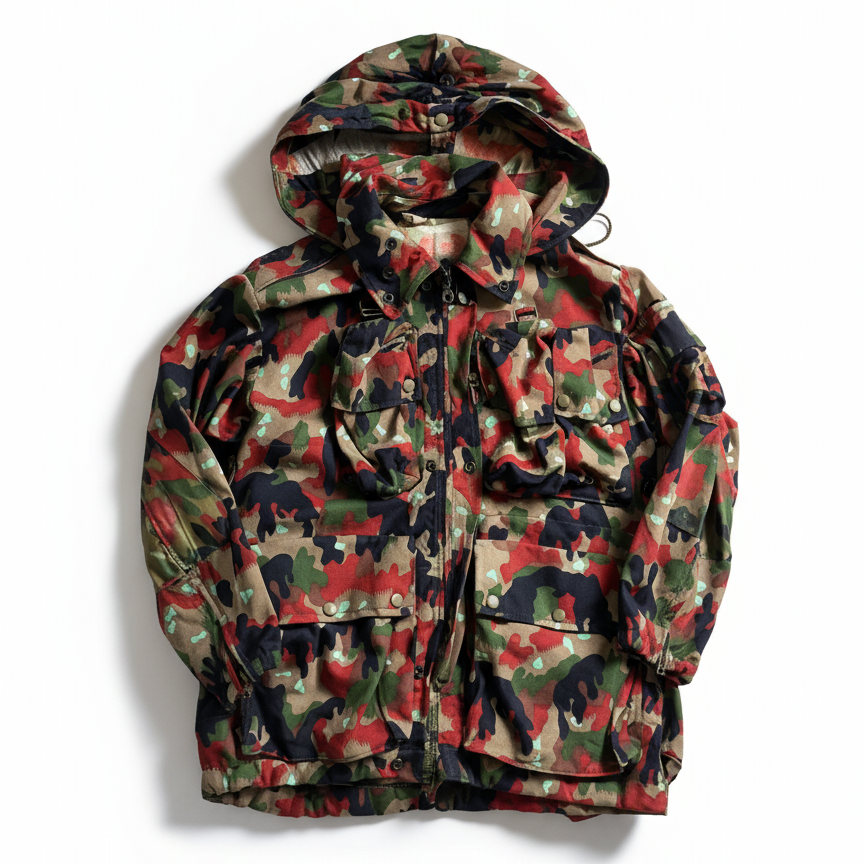 Swiss Army Camo Jacket - 1970s