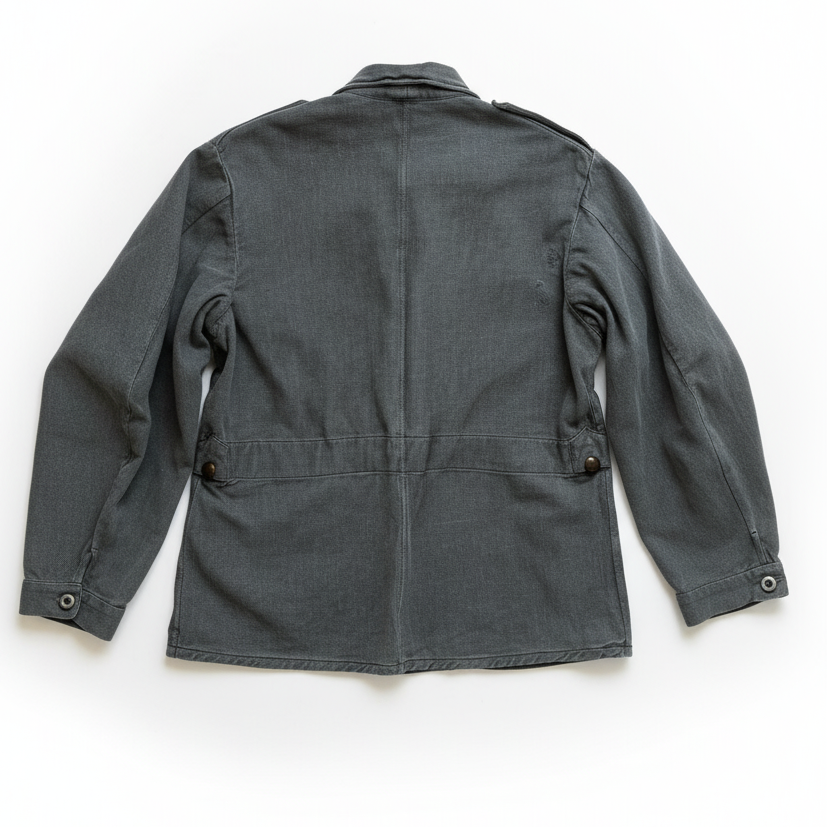 Swiss Army Denim Work Jacket - 1960s