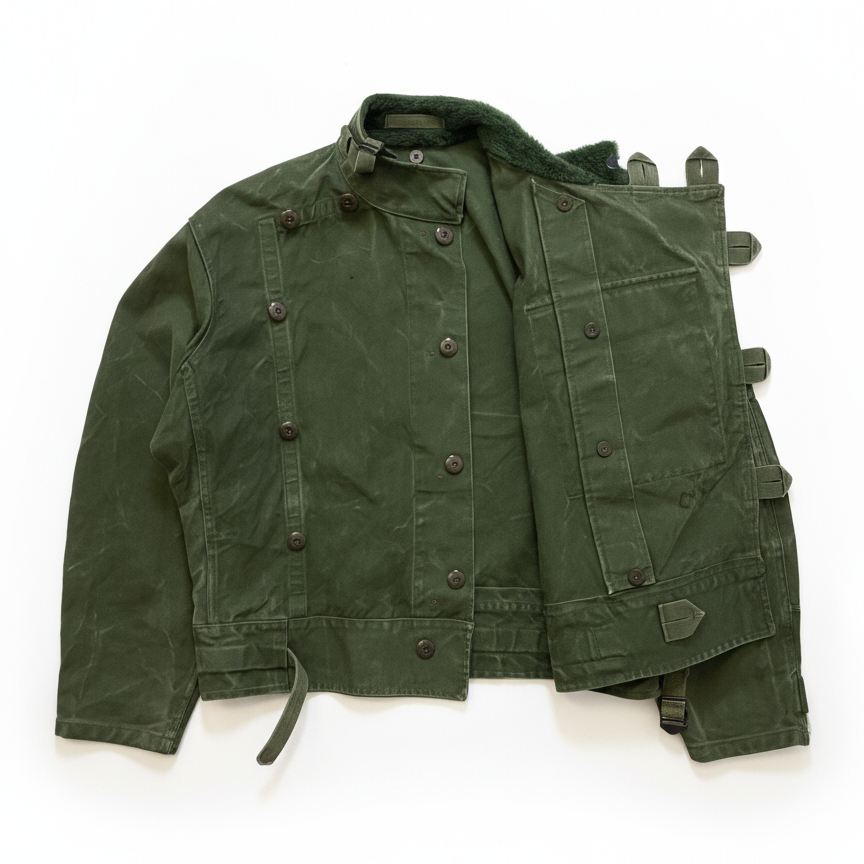 Swedish Army Motorcycle Jacket - 1960