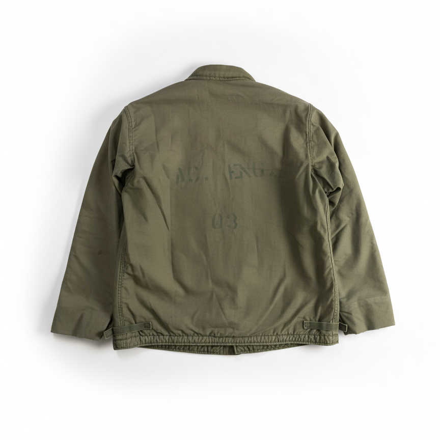 A2 Deck Jacket US Navy - 1970s – buat A2 Deck Jacket US Navy - 1970s – buat