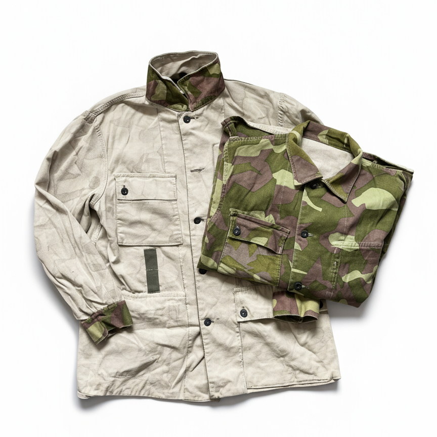 Reversible Finnish Camo Jacket - 1970s