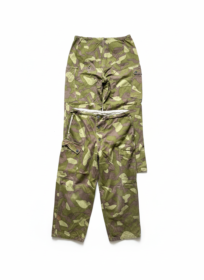M62 Finnish Army Camo Pants - 1960s
