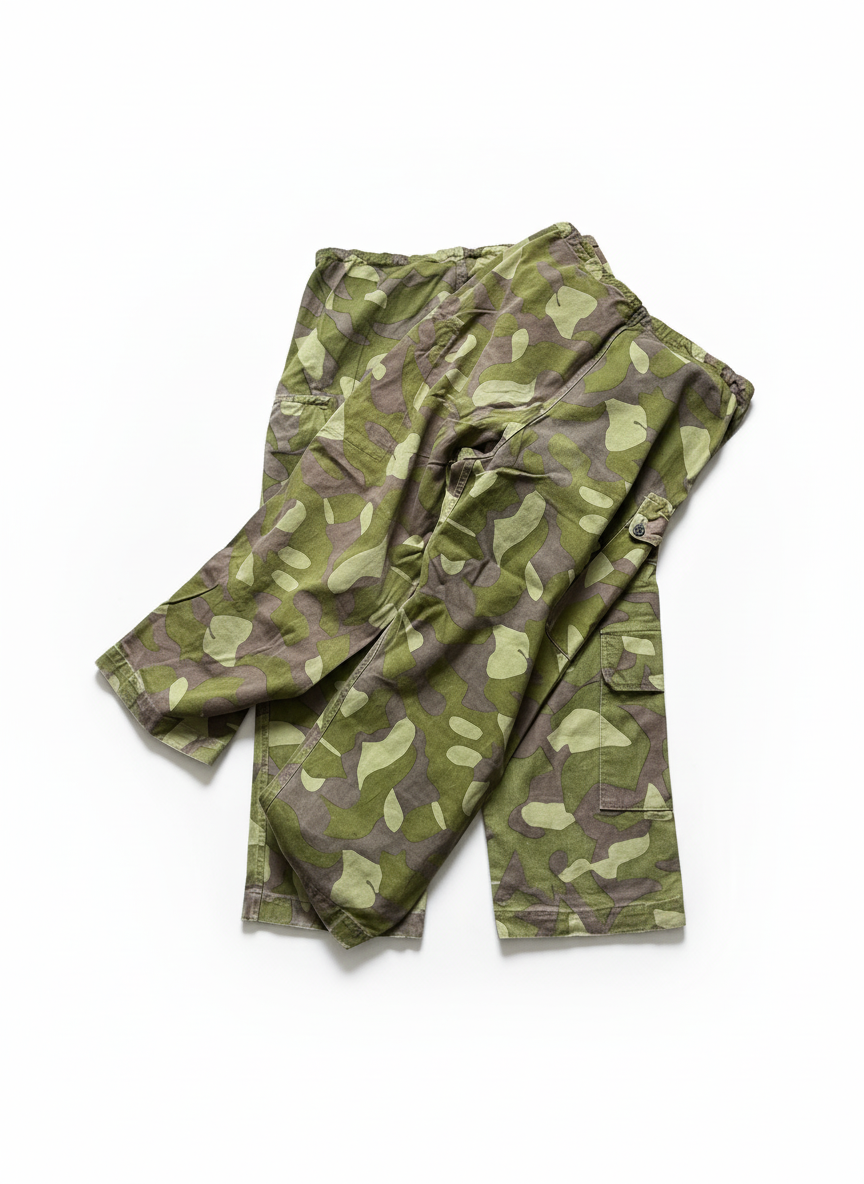 M62 Finnish Army Camo Pants - 1960s
