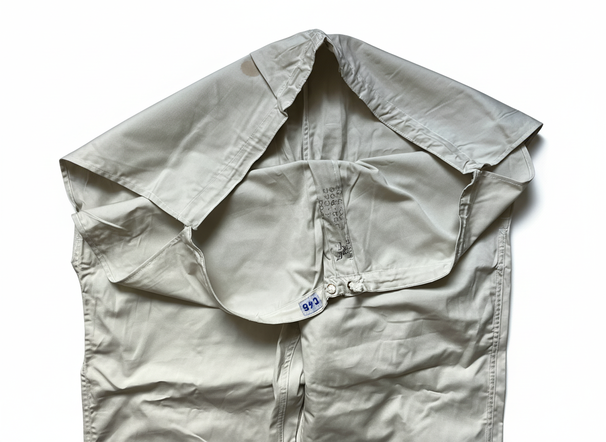 Swedish Army White Overpants - 1960s