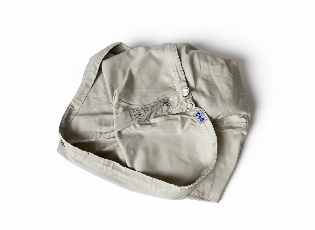 Swedish Army White Overpants - 1960s