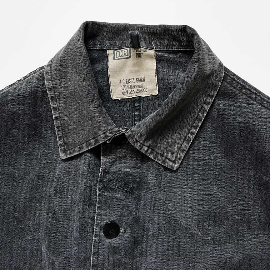 German Railway HBT Jacket - 1980s