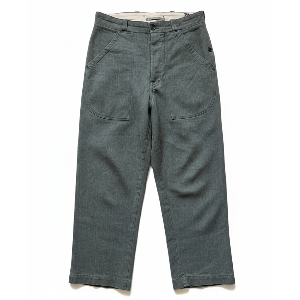 Swiss Army Heavy Denim Pants - 1970s