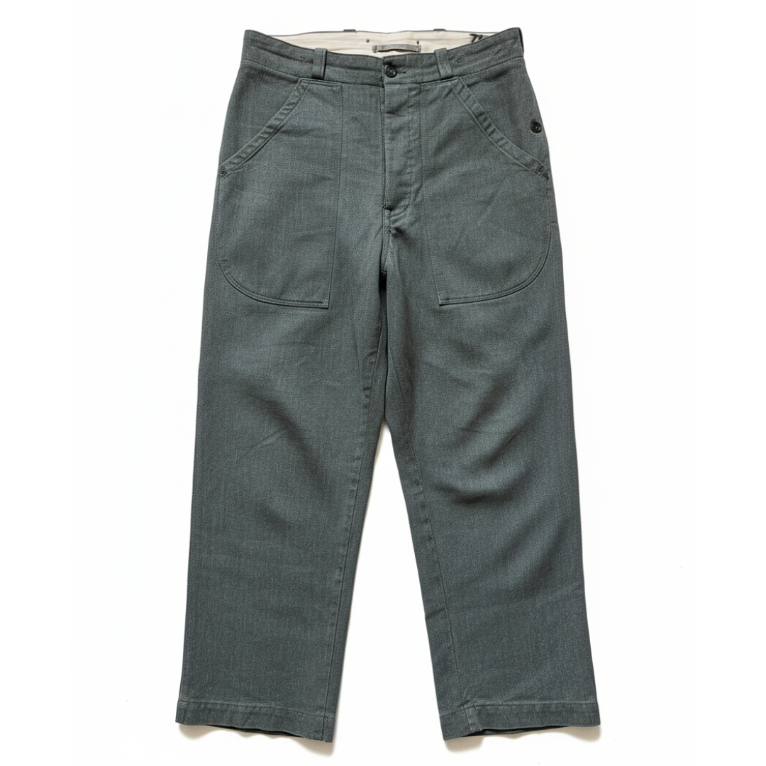 Swiss Army Heavy Denim Pants - 1970s