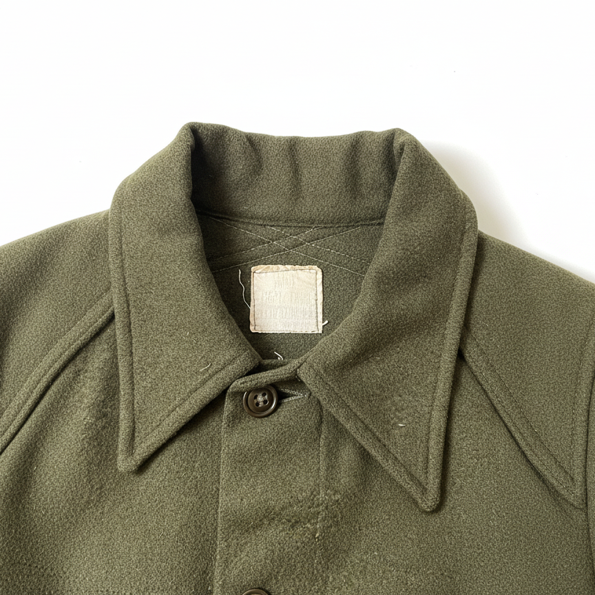 OG 108 US Army Wool Shirt - 1950s