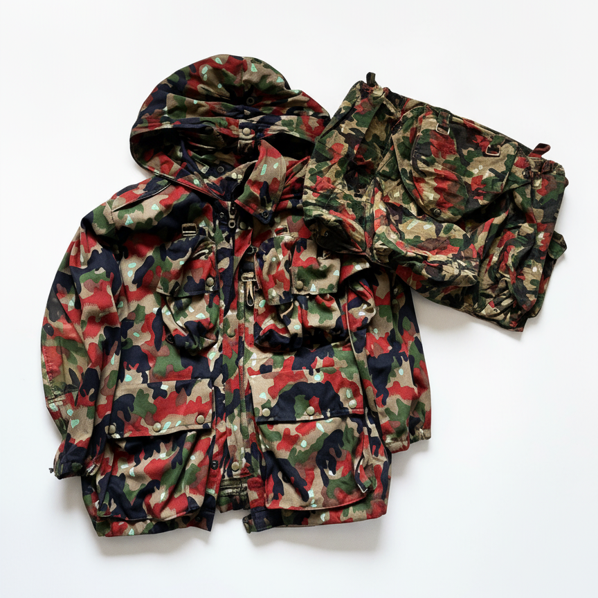 Swiss Army Camo Jacket - 1970s