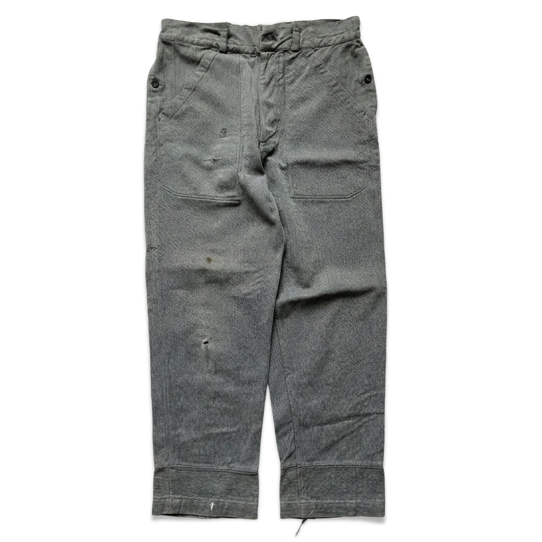 Swiss Army Heavy Denim Pants - 1970s