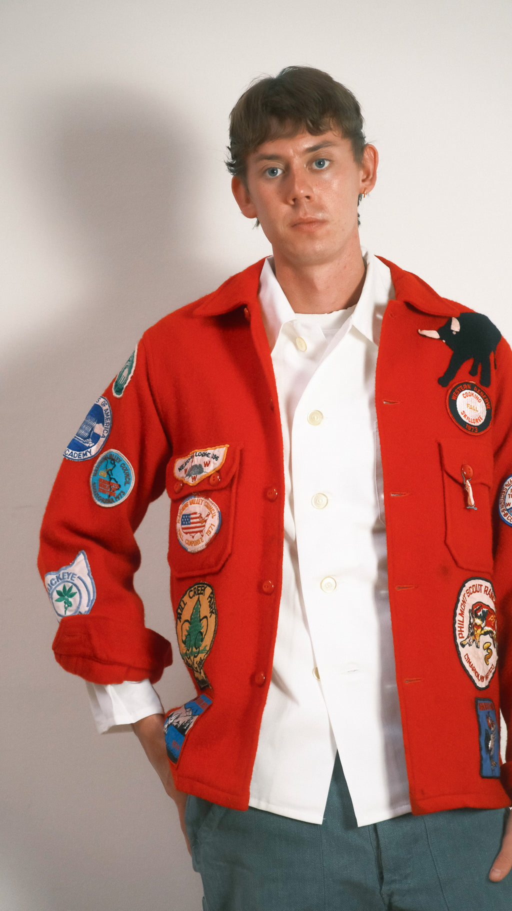 Boy Scouts of America Philmont Ranch Wool Jacket - 1970s