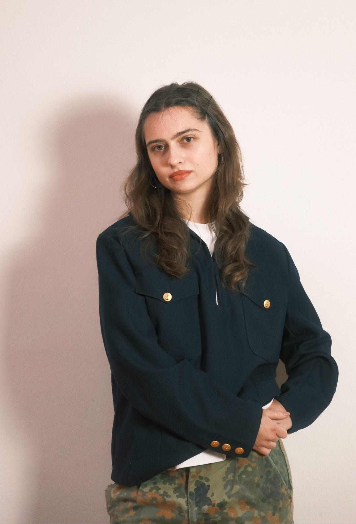 Swedish Navy Pullover Shirt - 1970s