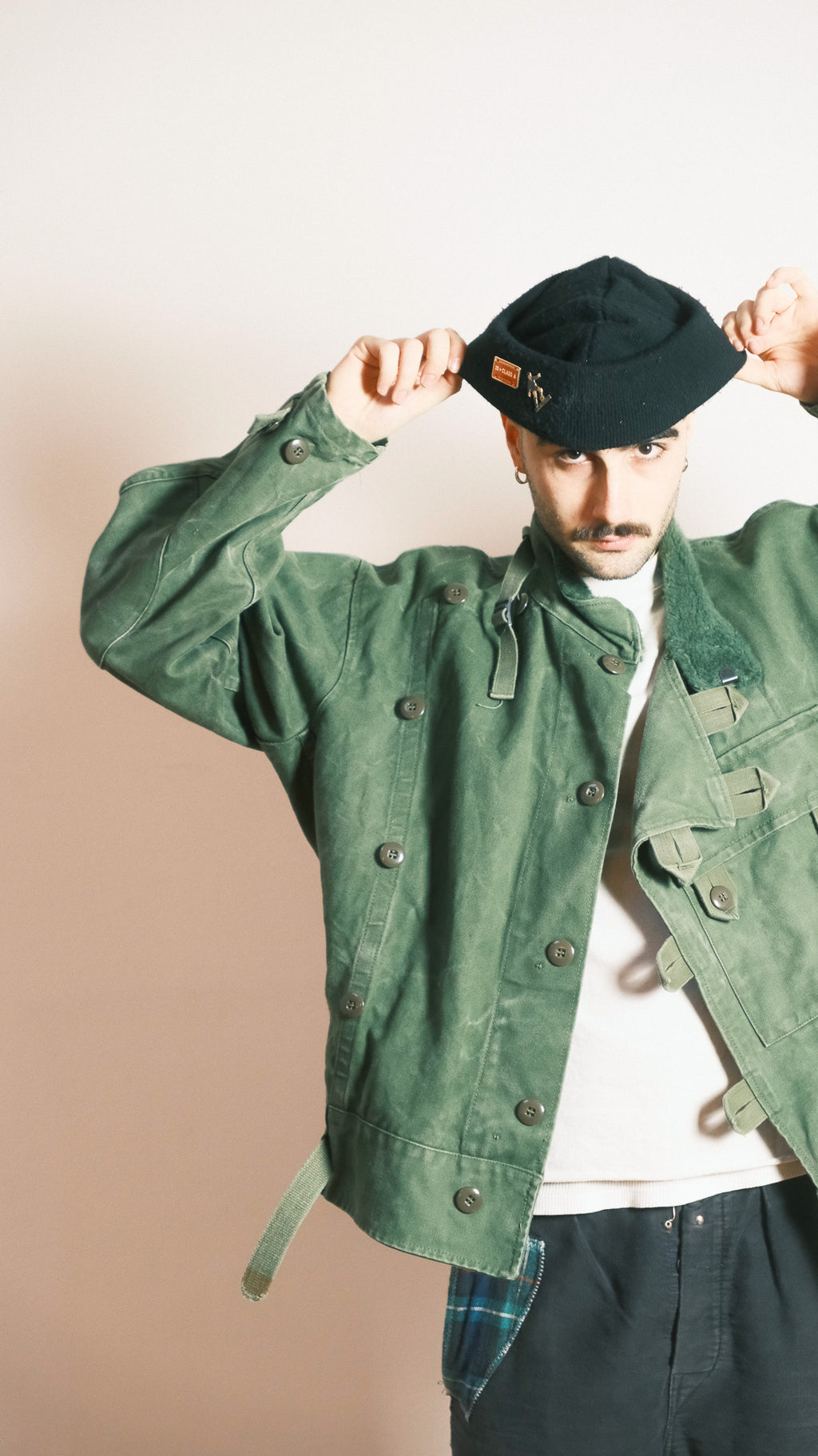 Swedish Army Motorcycle Jacket - 1960