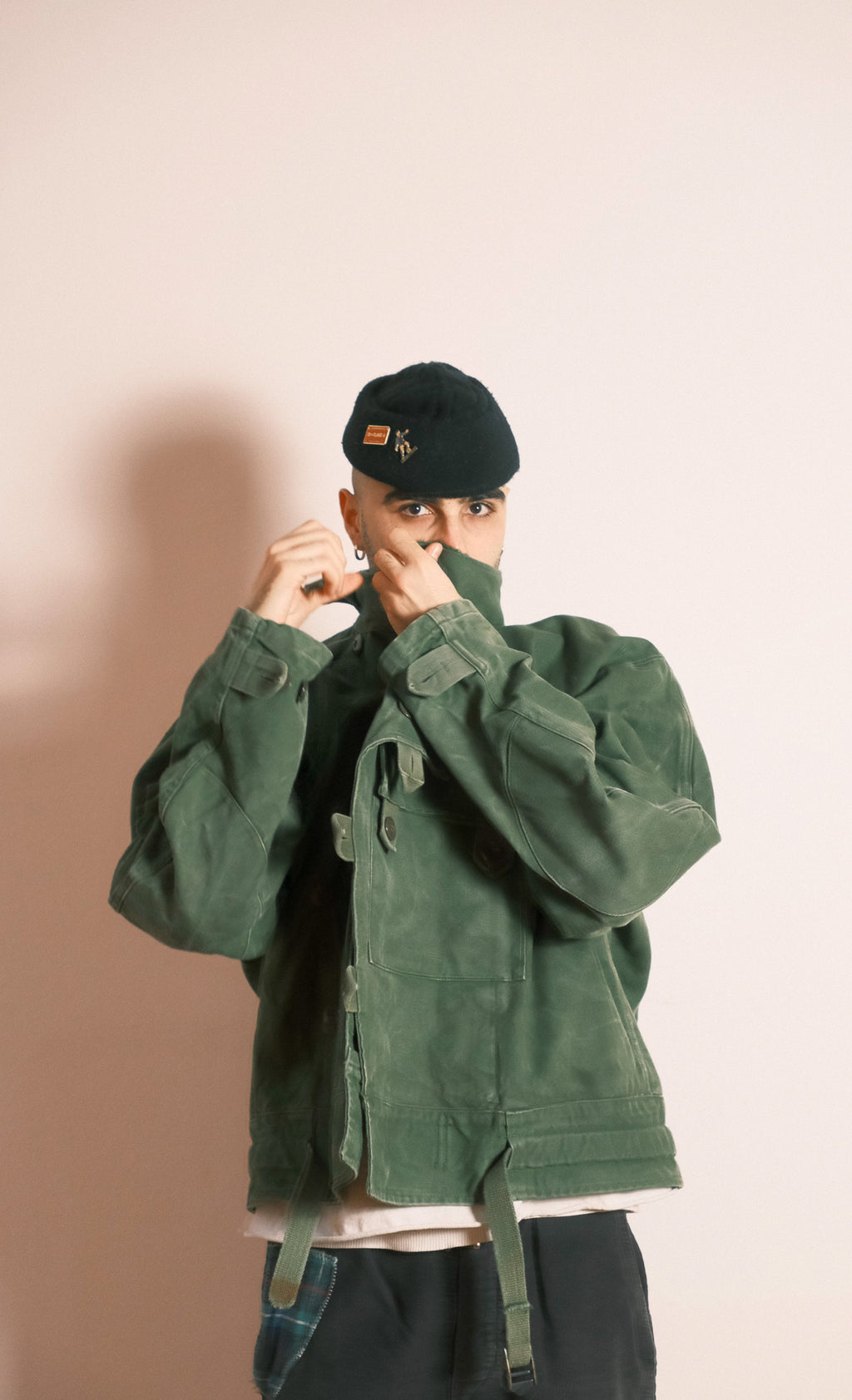 Swedish Army Motorcycle Jacket - 1960