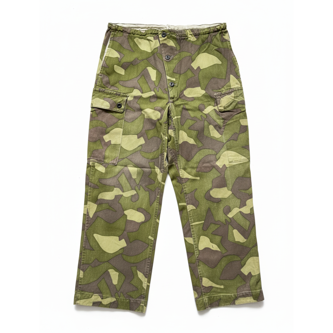 M62 Finnish Army Camo Pants - 1960s
