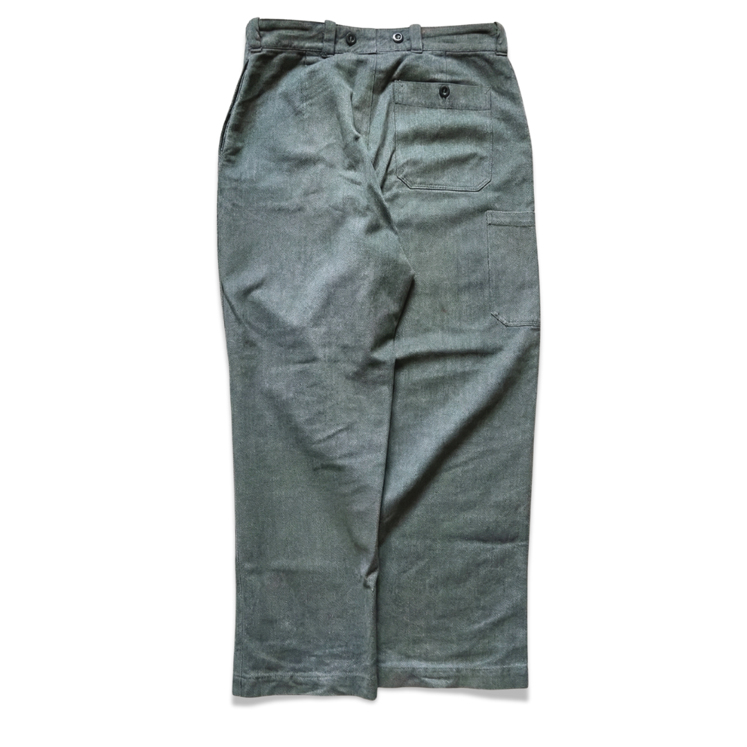 Swiss Army Heavy Denim Pants - 1970s