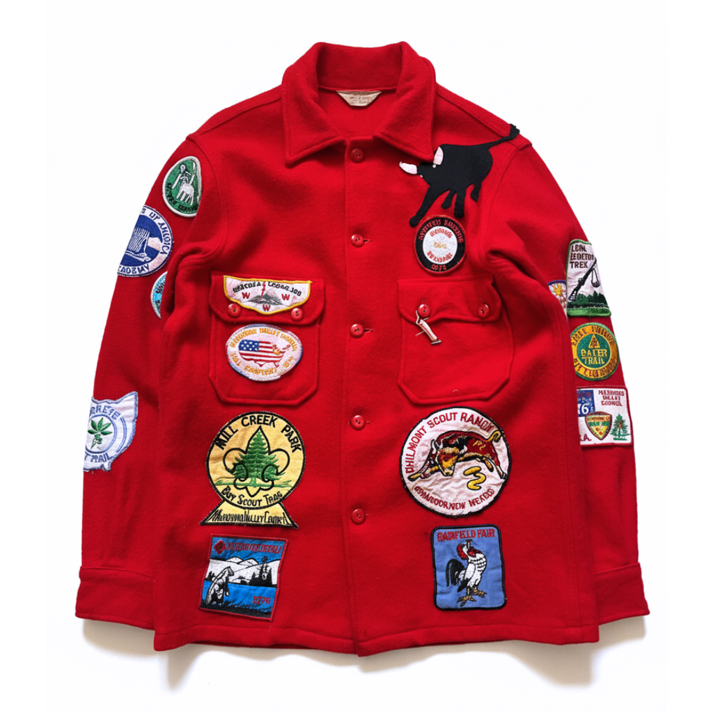 Boy Scouts of America Philmont Ranch Wool Jacket - 1970s