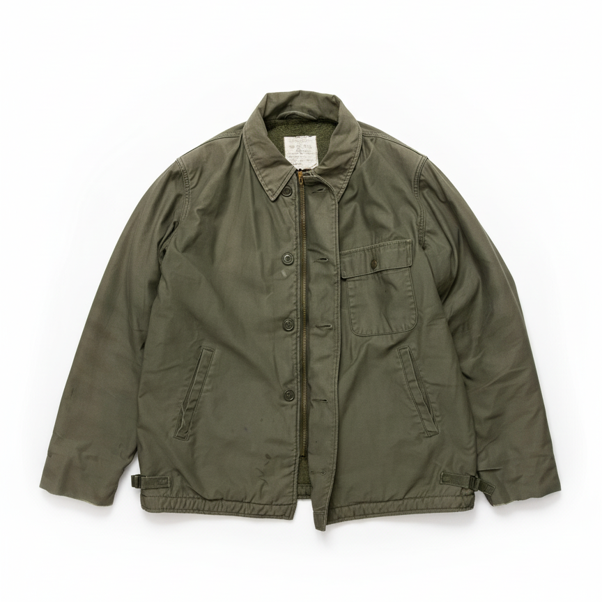 A2 Deck Jacket US Navy - 1970s – buat A2 Deck Jacket US Navy - 1970s – buat