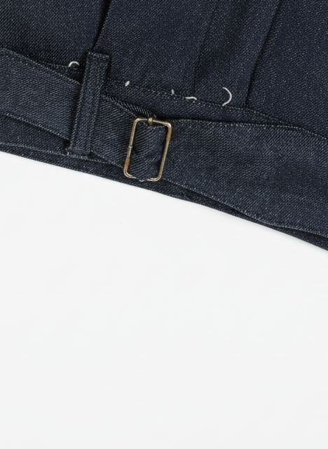 Italian Navy Denim Work Jacket - 1990s