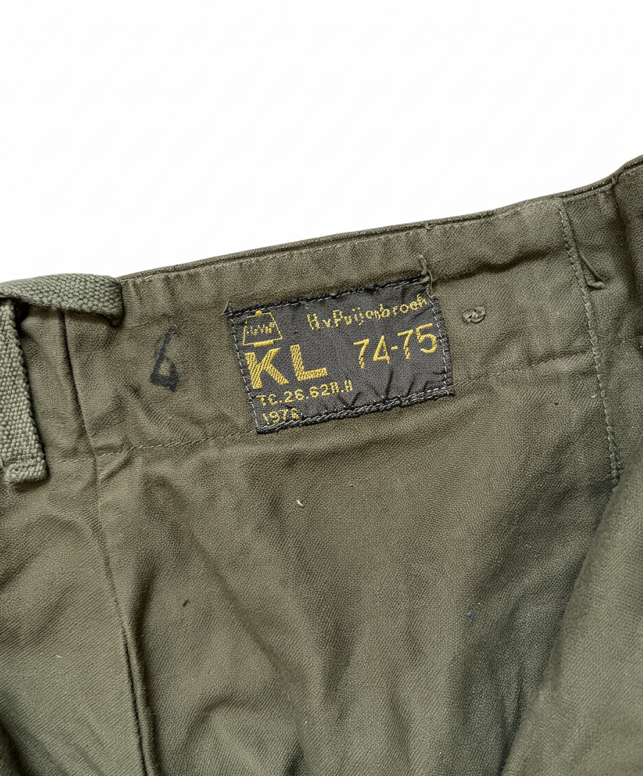 Dutch Army Cargo Pants -1970s