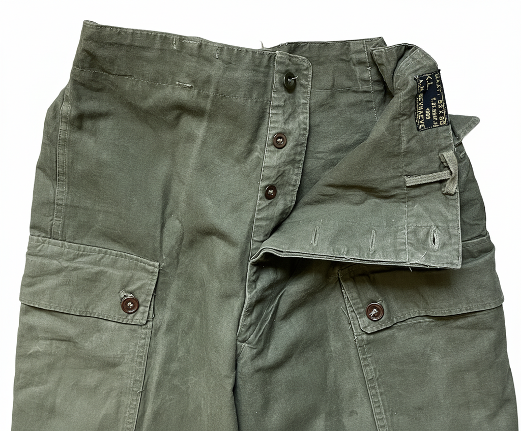 Dutch Army Cargo Pants -1950s