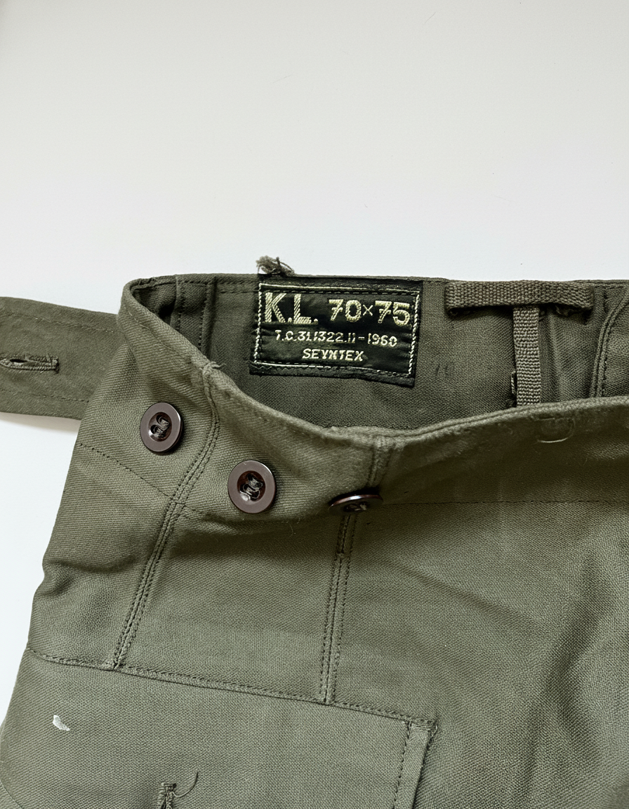 Dutch Army Cargo Pants -1960s